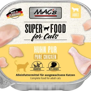 Echt Sparpaket 16 x 100 g Mac's Adult Huhn pur Katzen Nassfutter